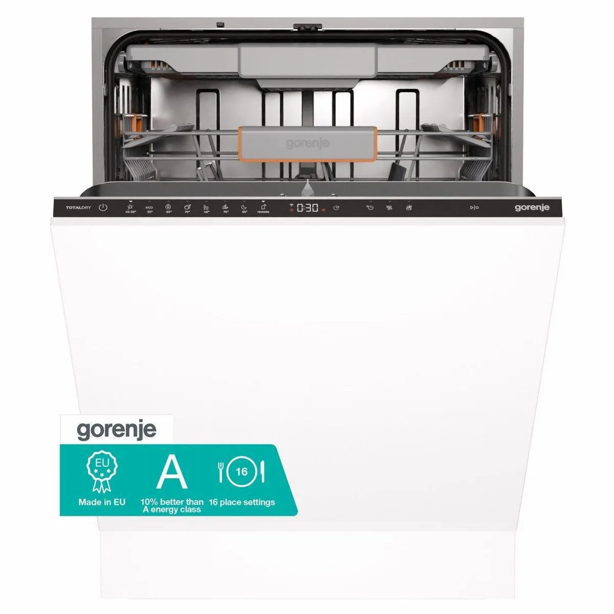 GORENJE GV673A67 Geschirrspüler, 16 Maßgedecke, energieeffizient, vollintegrierbar 2
