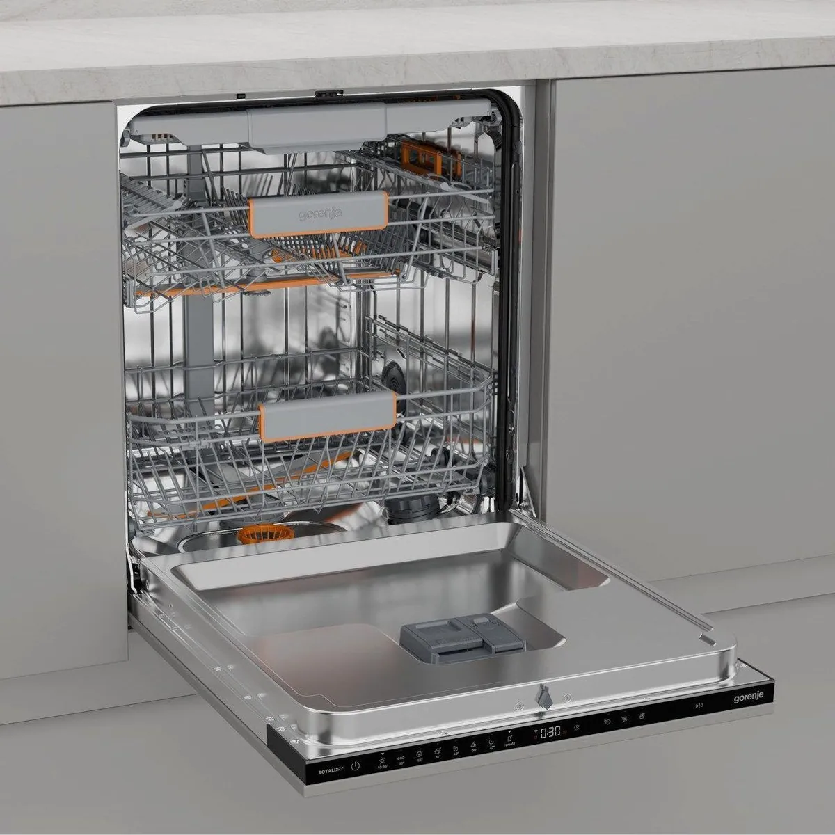 GORENJE GV673A67 Geschirrspüler, 16 Maßgedecke, energieeffizient, vollintegrierbar 5
