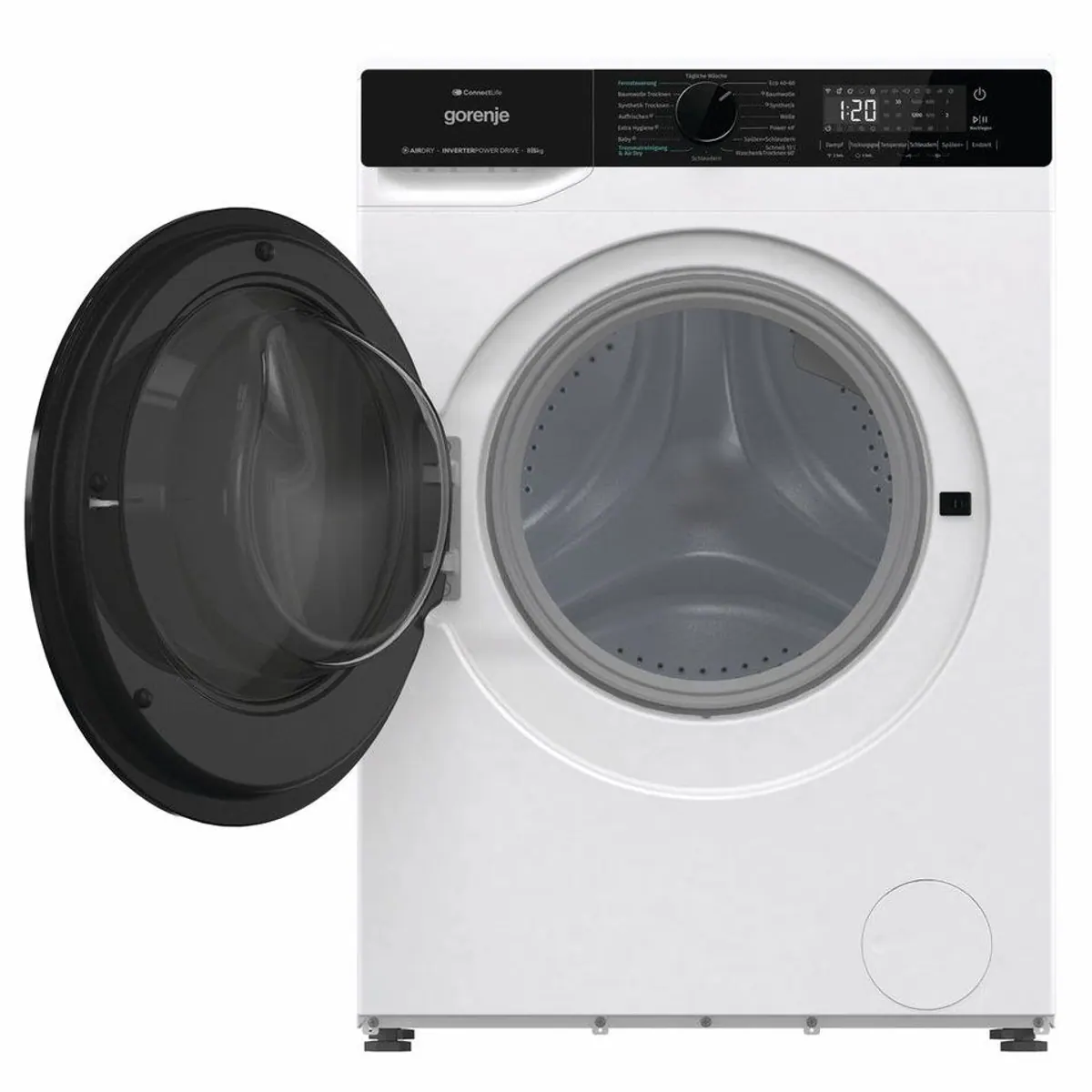 GORENJE Waschtrockner WD2PA854ADW/DE, 8 kg, 5 kg, 1400 U/min, Energieeffizienz D 2