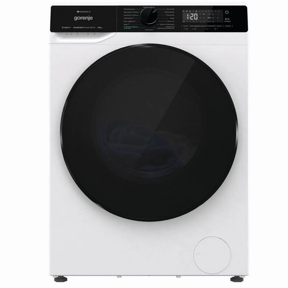 GORENJE Waschtrockner WD2PA854ADW/DE, 8 kg, 5 kg, 1400 U/min, Energieeffizienz D 3