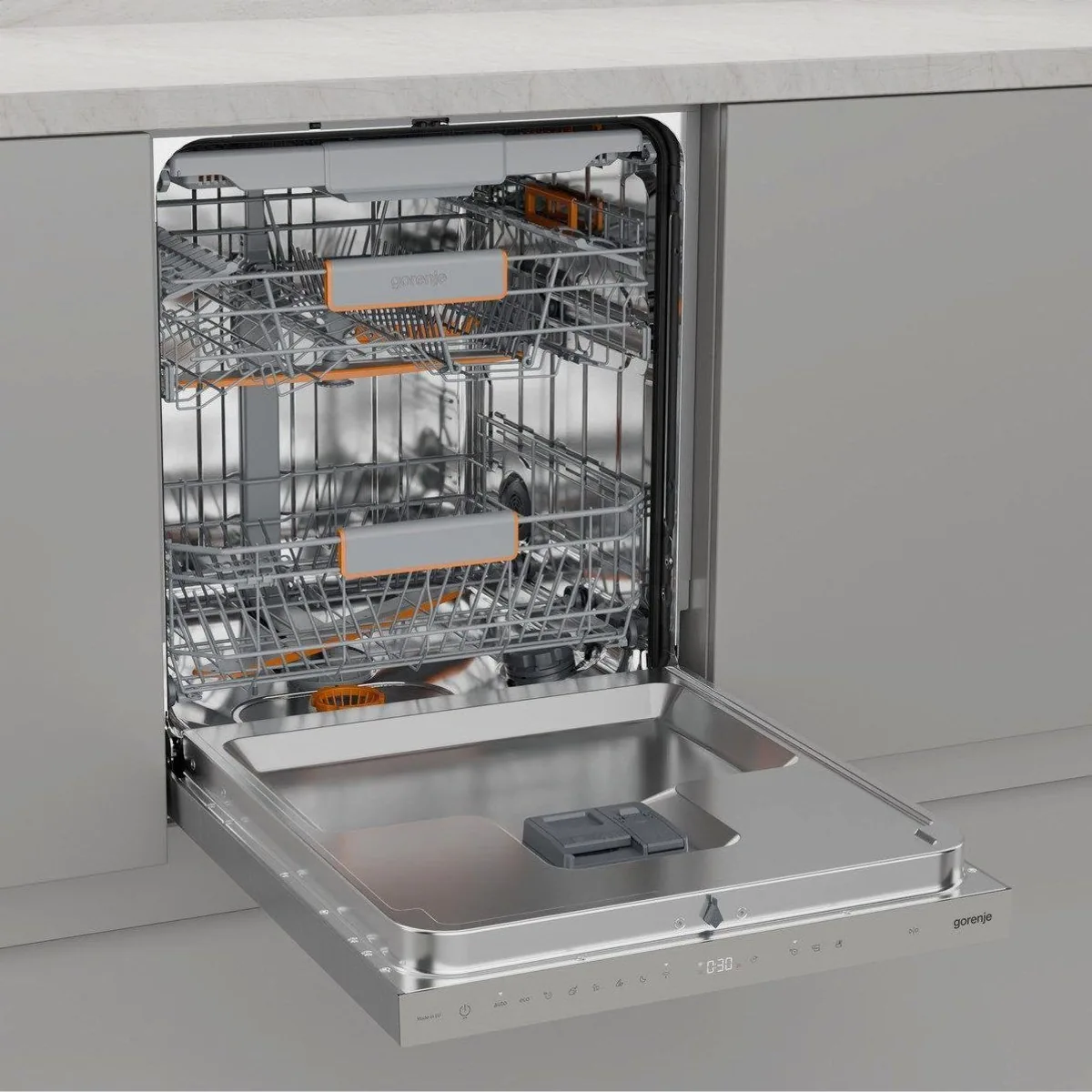 GORENJE GU673A65X Unterbaugeschirrspüler, 16 Maßgedecke, TotalDry-Funktion 5