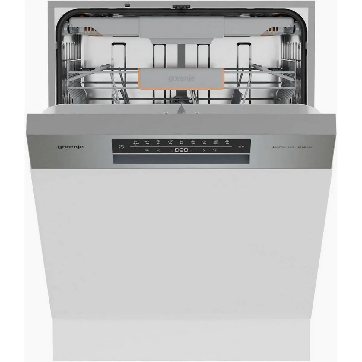 GORENJE GI663B95X teilintegrierbarer Geschirrspüler, 16 Maßgedecke, Energieeffizienzklasse B, Besteckschublade