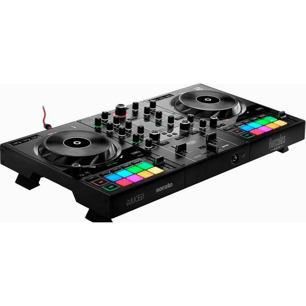 HERCULES DJControl Inpulse 500 Controller, intuitive Bedienung, integrierte Audio-Interface, umfangreiche Softwarelösungen