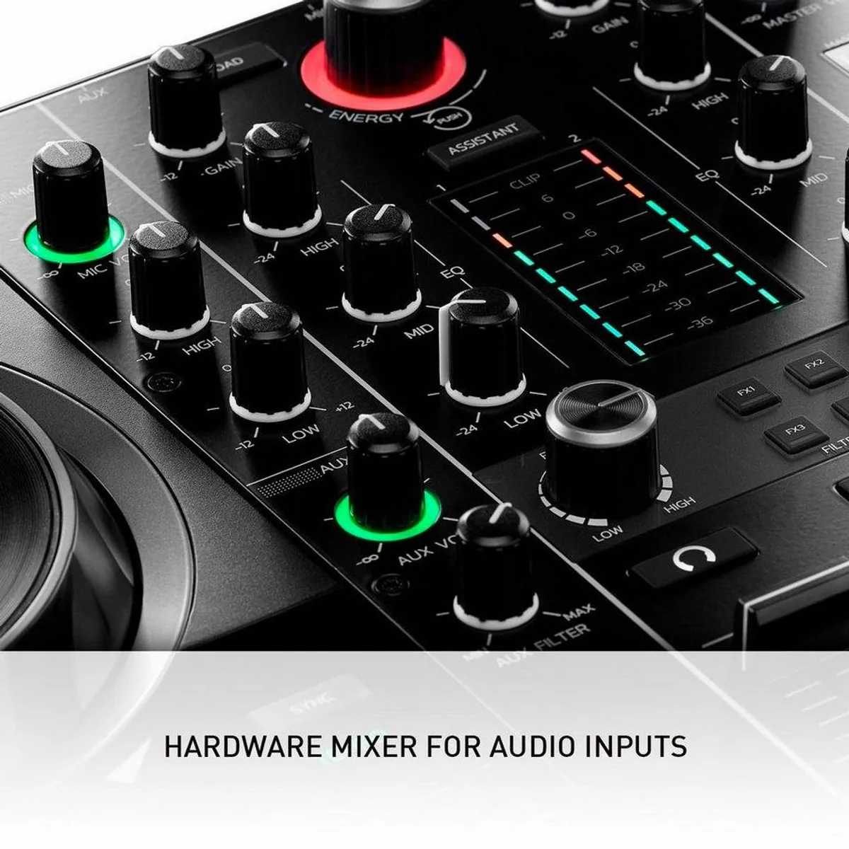 HERCULES DJControl Inpulse 500 Controller, intuitive Bedienung, integrierte Audio-Interface, umfangreiche Softwarelösungen 3