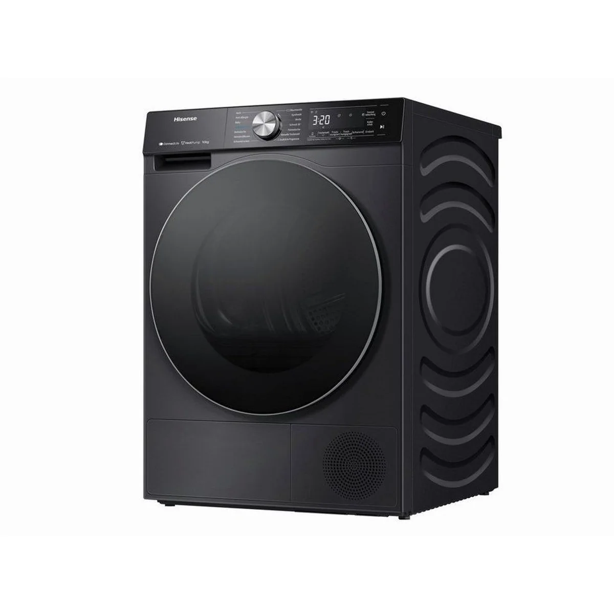 Hisense DH5S102BB Wärmepumpentrockner, Energieeffizienzklasse C, 10 kg Fassungsvermögen, AutoDry-Technologie 4