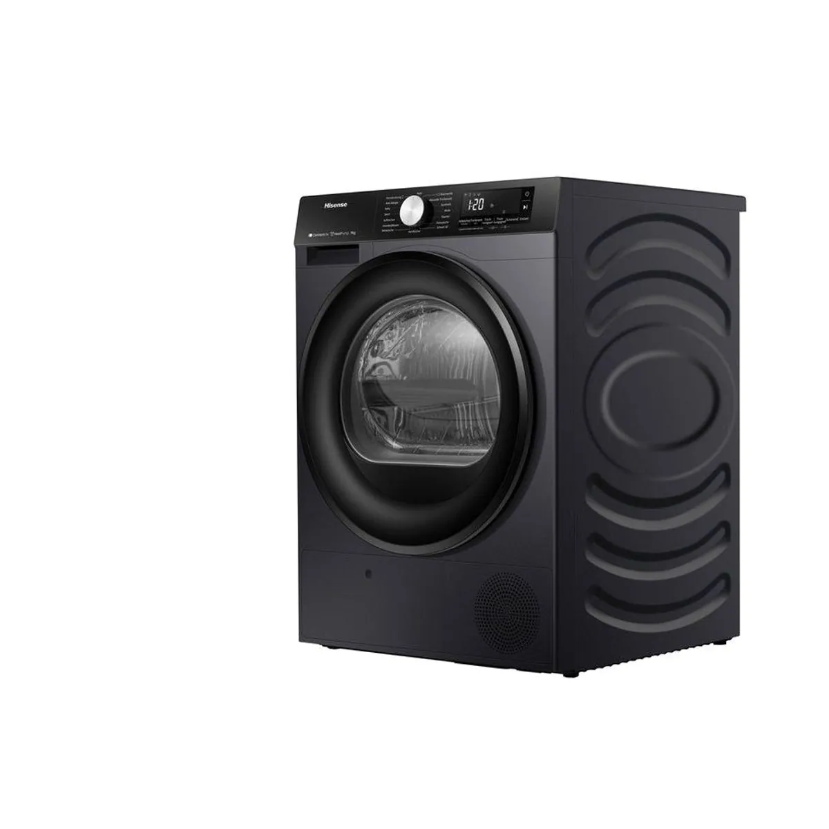 Hisense DH3S902BB3 Wärmepumpentrockner, 9 kg Fassungsvermögen, Energieeffizienzklasse C 3