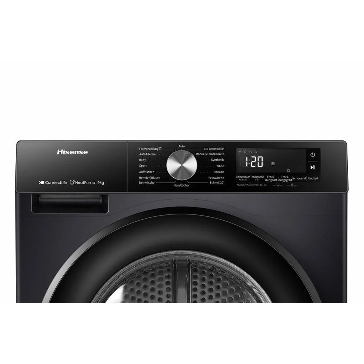 Hisense DH3S902BB3 Wärmepumpentrockner, 9 kg Fassungsvermögen, Energieeffizienzklasse C 4