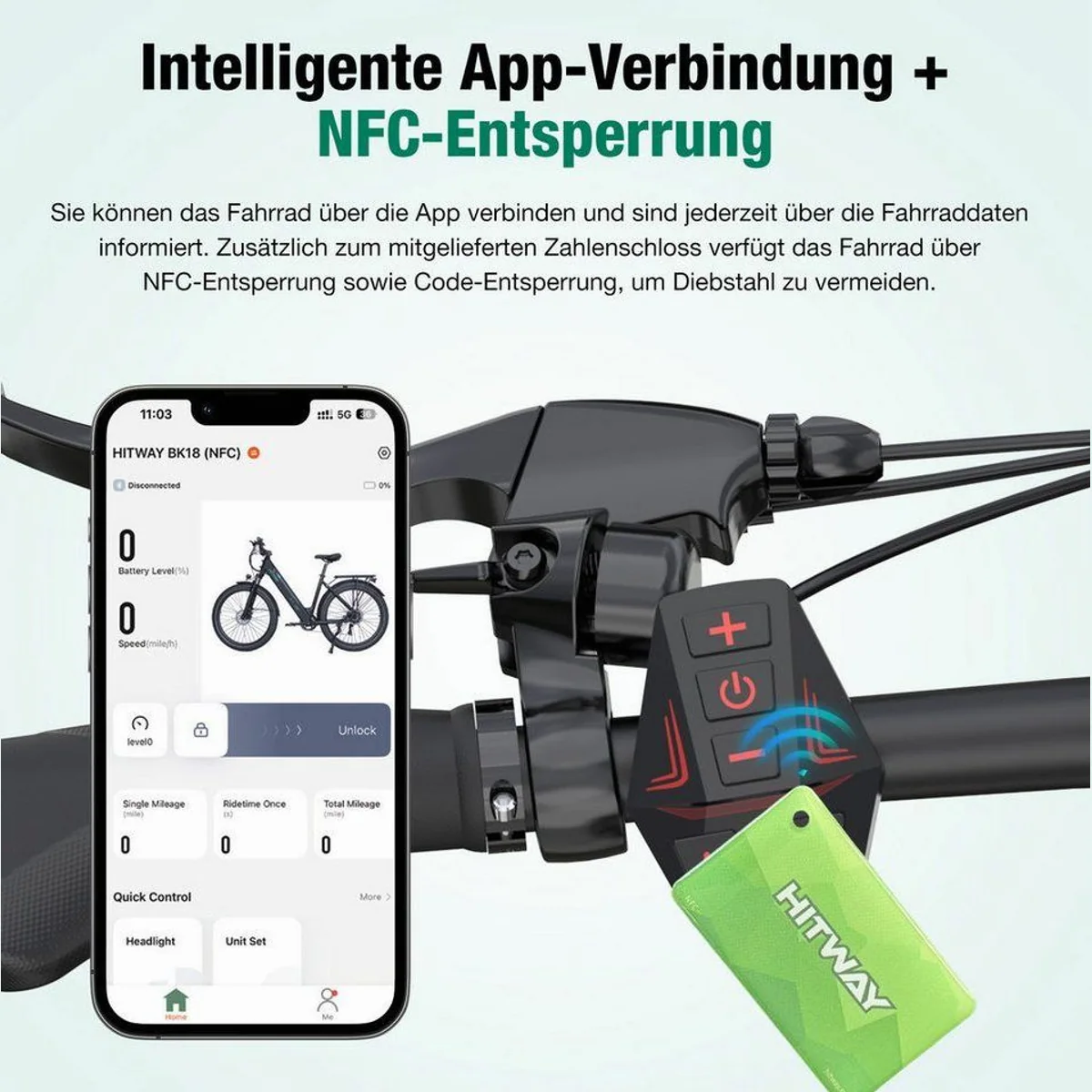 HITWAY BK18 Elektrofahrrad, 36V 13Ah Akku, Shimano 7-Gang-Schaltung, 27,5 Zoll 5
