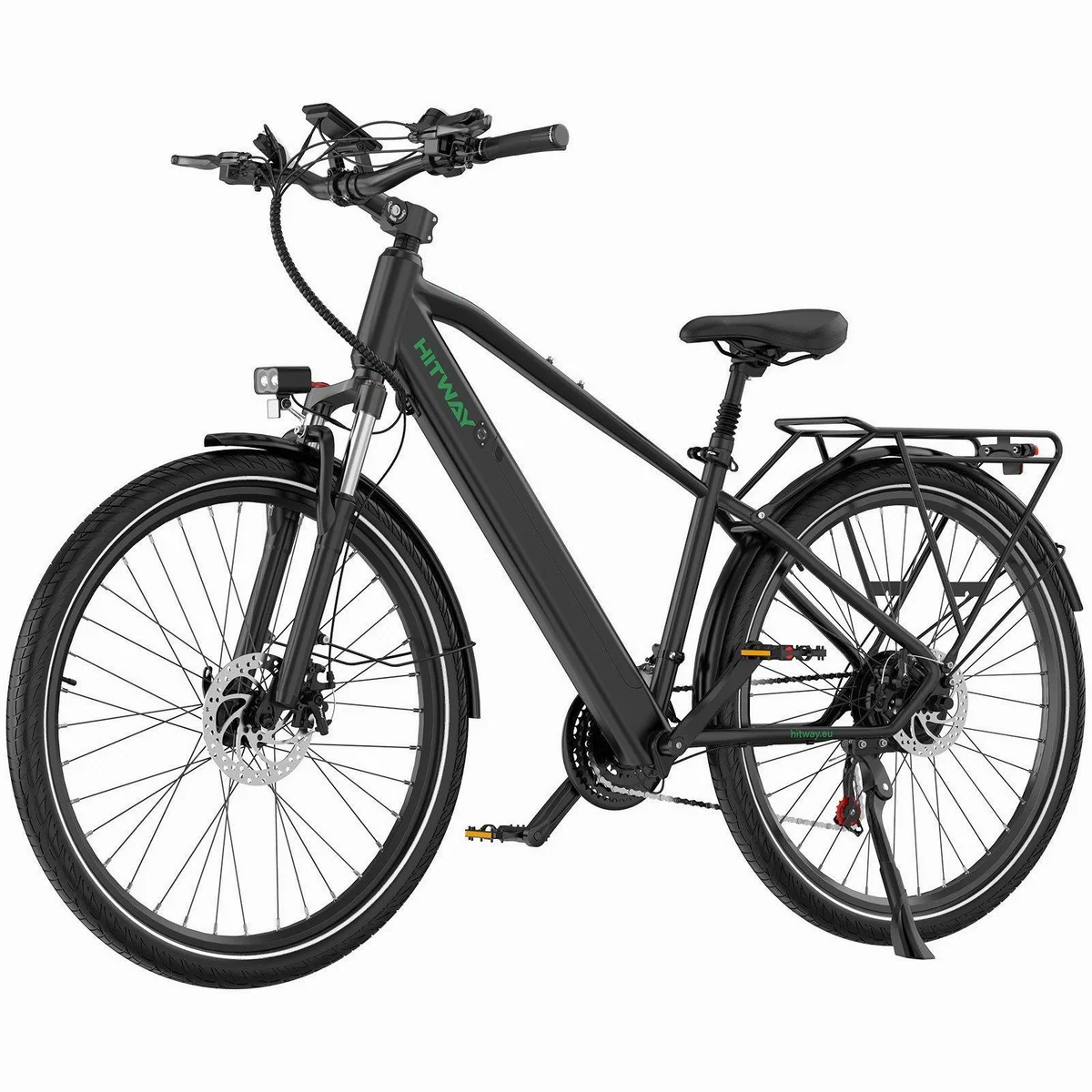 HITWAY BK7S PRO E-Mountainbike, 27,5 Zoll, langlebiger Akku, 21-Gang Shimano Schaltung