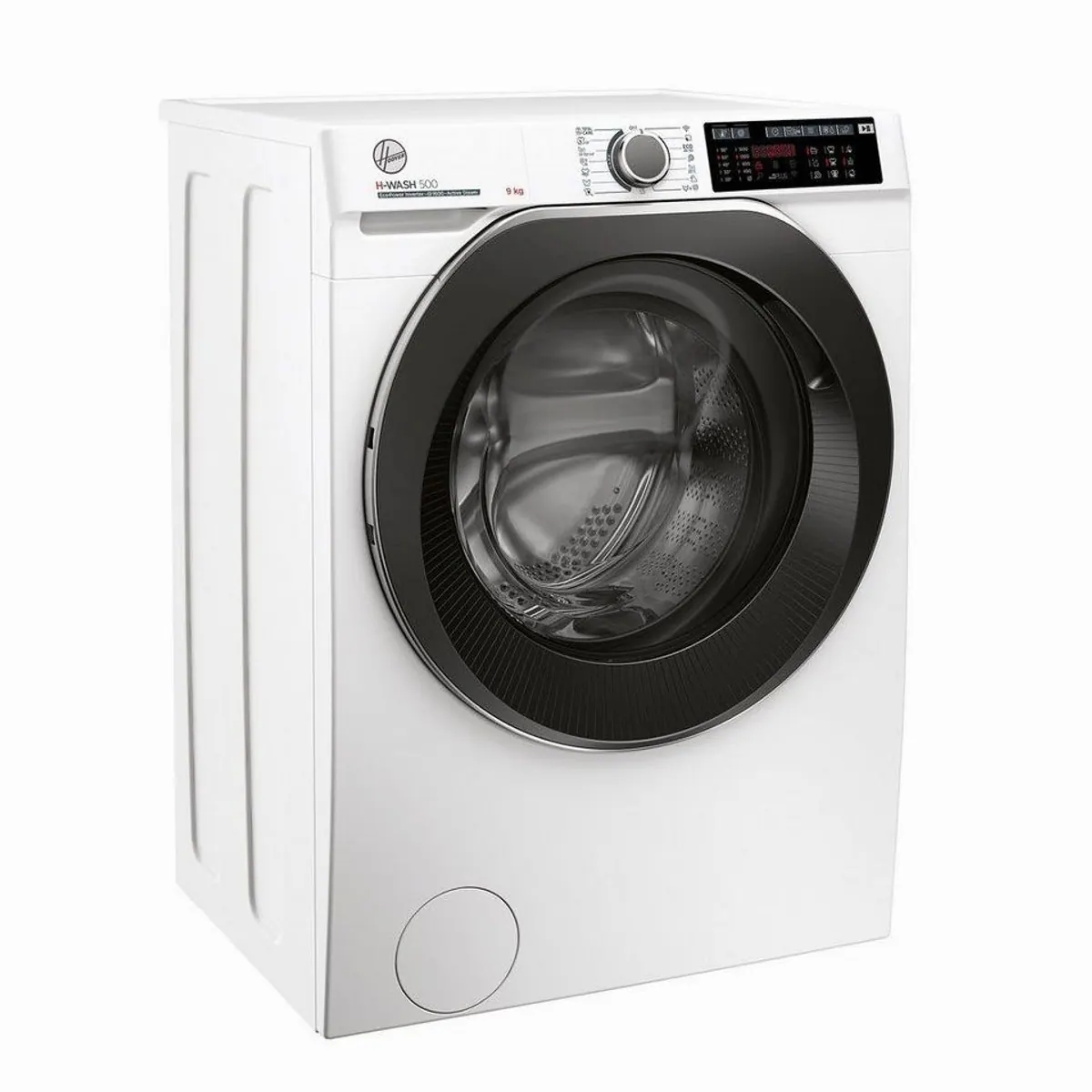 Hoover HWQ 69AMBS/1-S Waschmaschine, 9 kg, 1600 U/min, Dampffunktion, Wi-Fi + Bluetooth 3