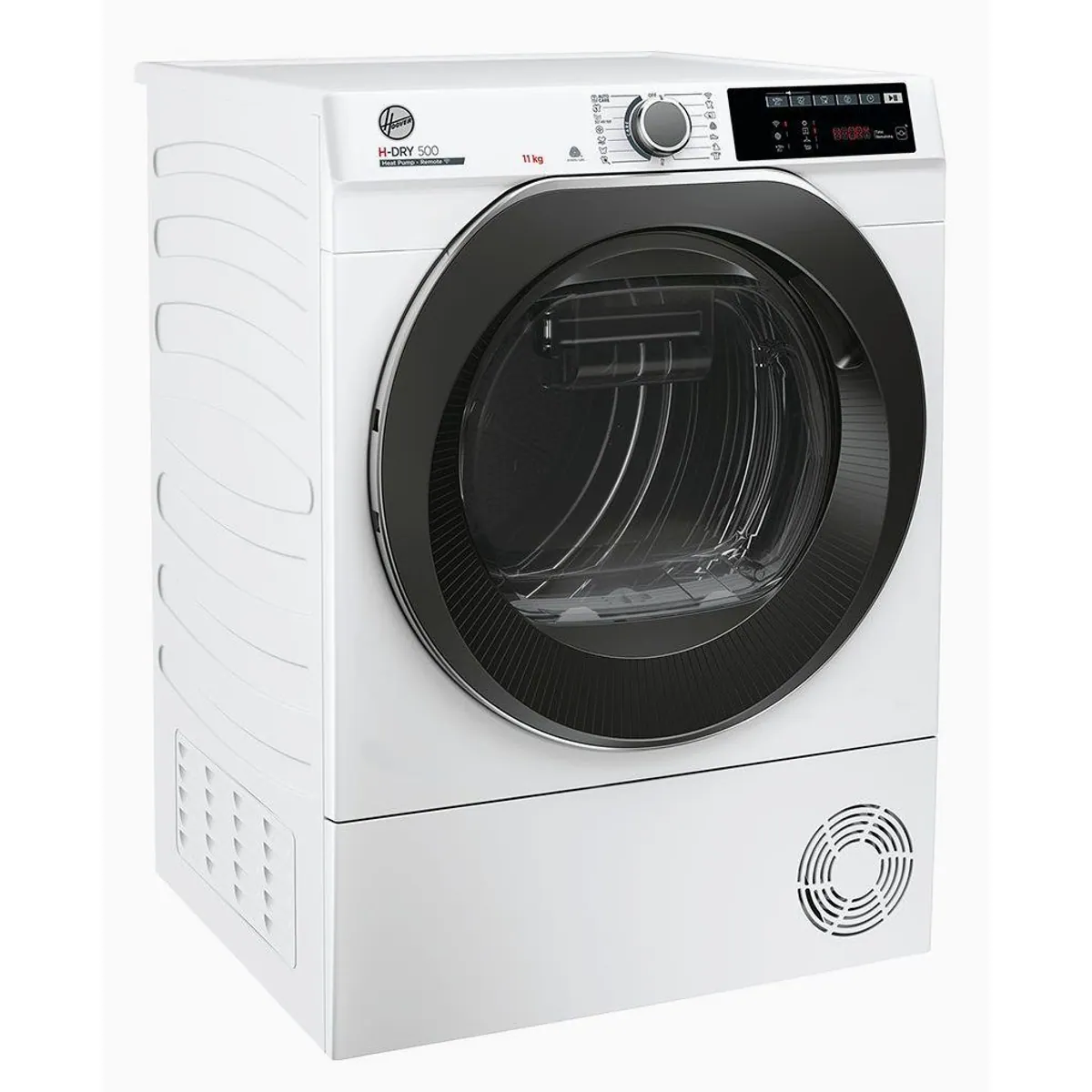 Hoover H-DRY500 NDEH11A2TCBEXS-S Wärmepumpentrockner, 11 kg Füllmenge, AquaVision-System