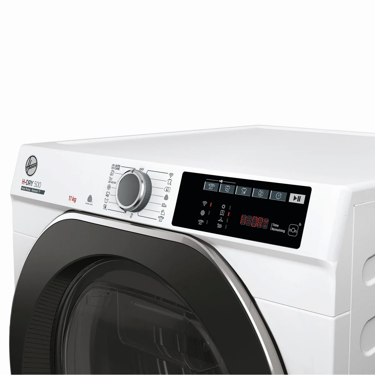 Hoover H-DRY500 NDEH11A2TCBEXS-S Wärmepumpentrockner, 11 kg Füllmenge, AquaVision-System 3