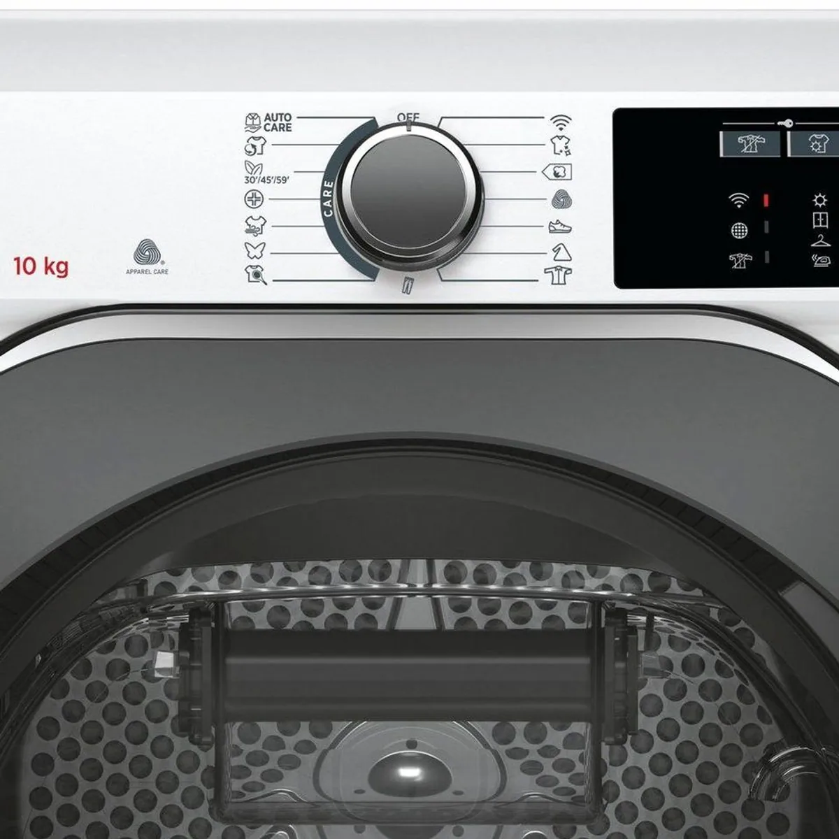 Hoover NDEH10A2TCBEXS-S Wärmepumpentrockner, smarte Technologie, AquaVision, vielseitige Programme 4