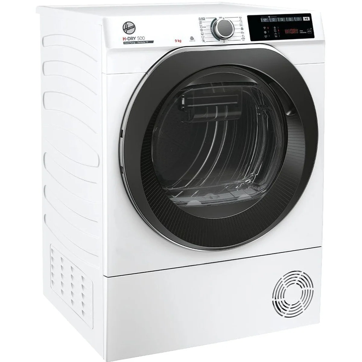Hoover H-DRY500 Wärmepumpentrockner, smarte Technik, 15 Programme, AquaVision