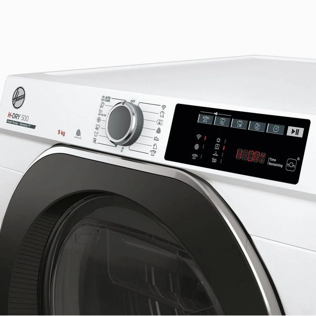 Hoover H-DRY500 Wärmepumpentrockner, smarte Technik, 15 Programme, AquaVision 3