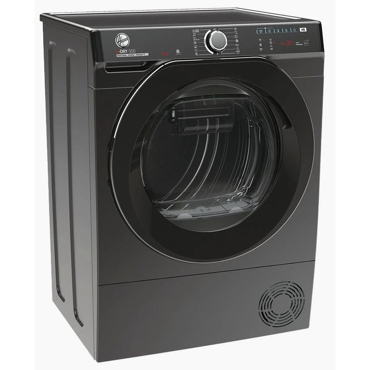 Hoover H-DRY500 NDPEH9A3TCBERXSS, Wärmepumpentrockner, WiFi + Bluetooth, AquaVision-System