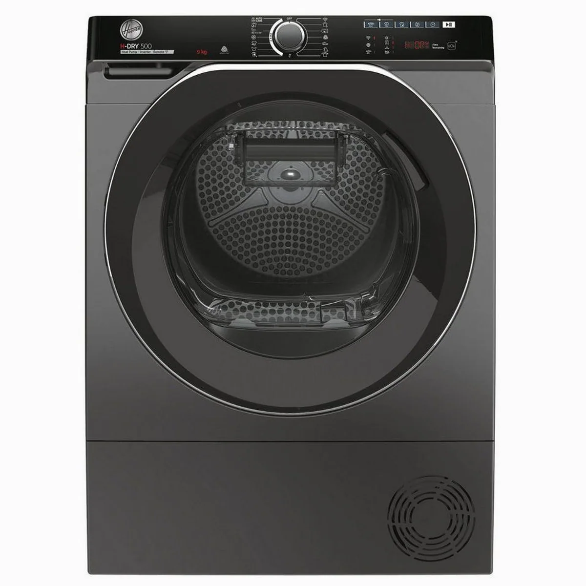 Hoover H-DRY500 NDPEH9A3TCBERXSS, Wärmepumpentrockner, WiFi + Bluetooth, AquaVision-System 2