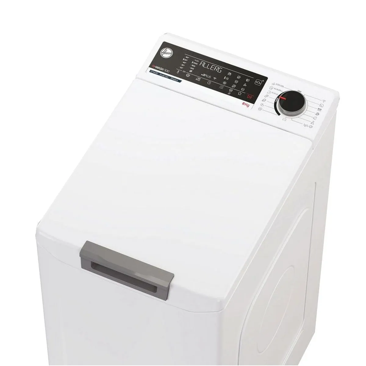 Hoover THOS486TM4-S Toplader, 8 kg, 1400 U/min, Wi-Fi & Bluetooth — innovative Funktionen 2