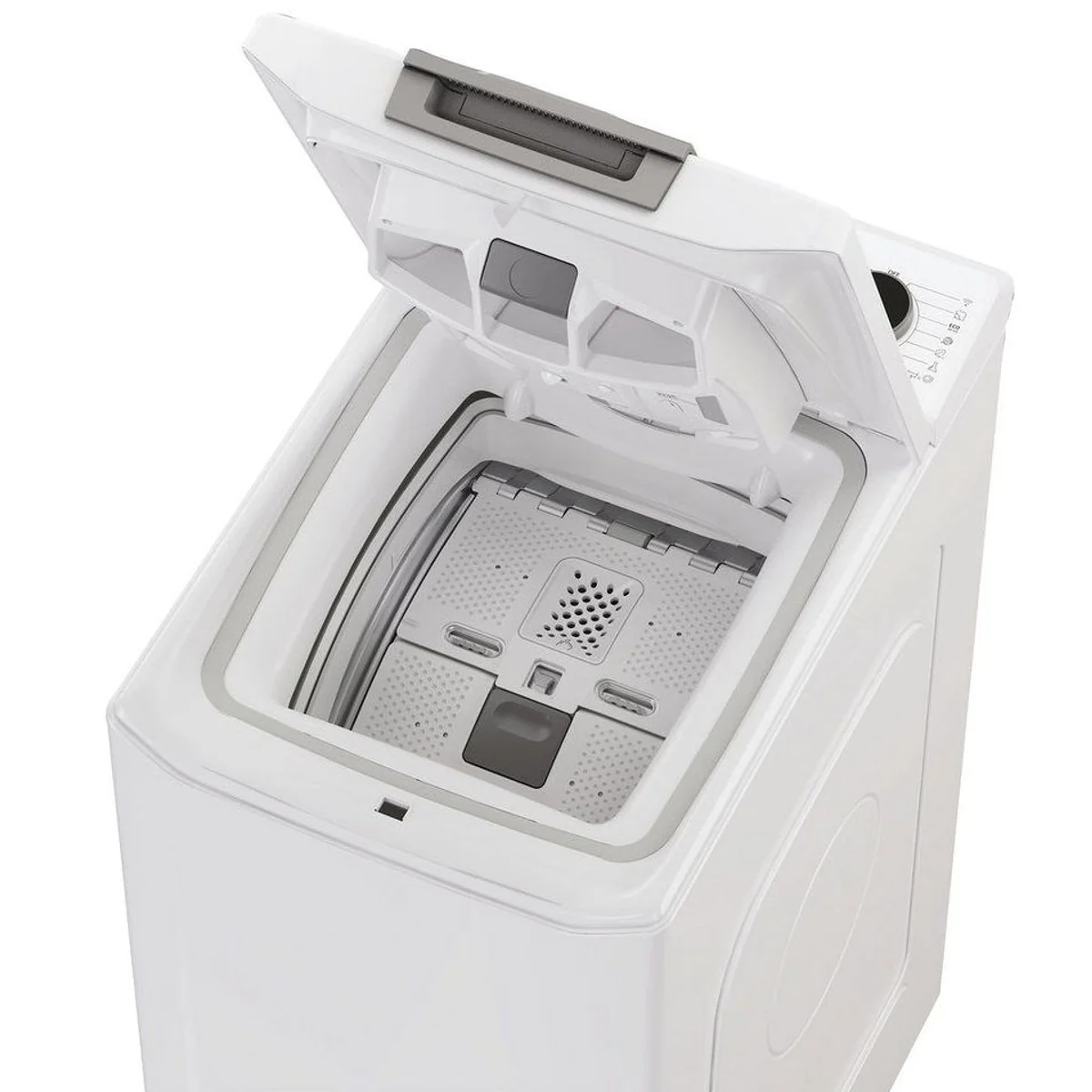 Hoover THOS486TM4-S Toplader, 8 kg, 1400 U/min, Wi-Fi & Bluetooth — innovative Funktionen 4