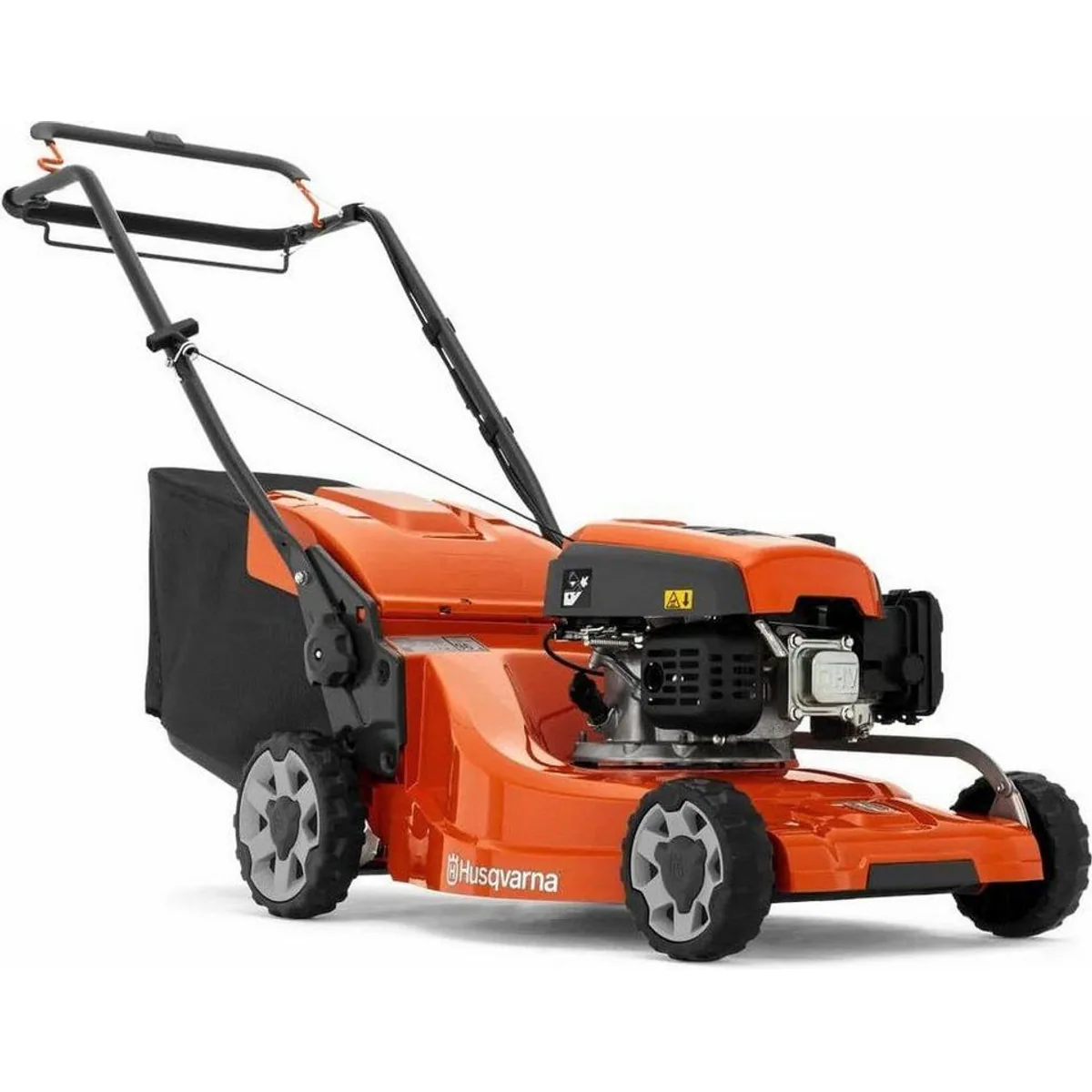 Husqvarna LC 247S Benzinrasenmäher, 2,2 kW Motor, Radantrieb, 55L Fangbox