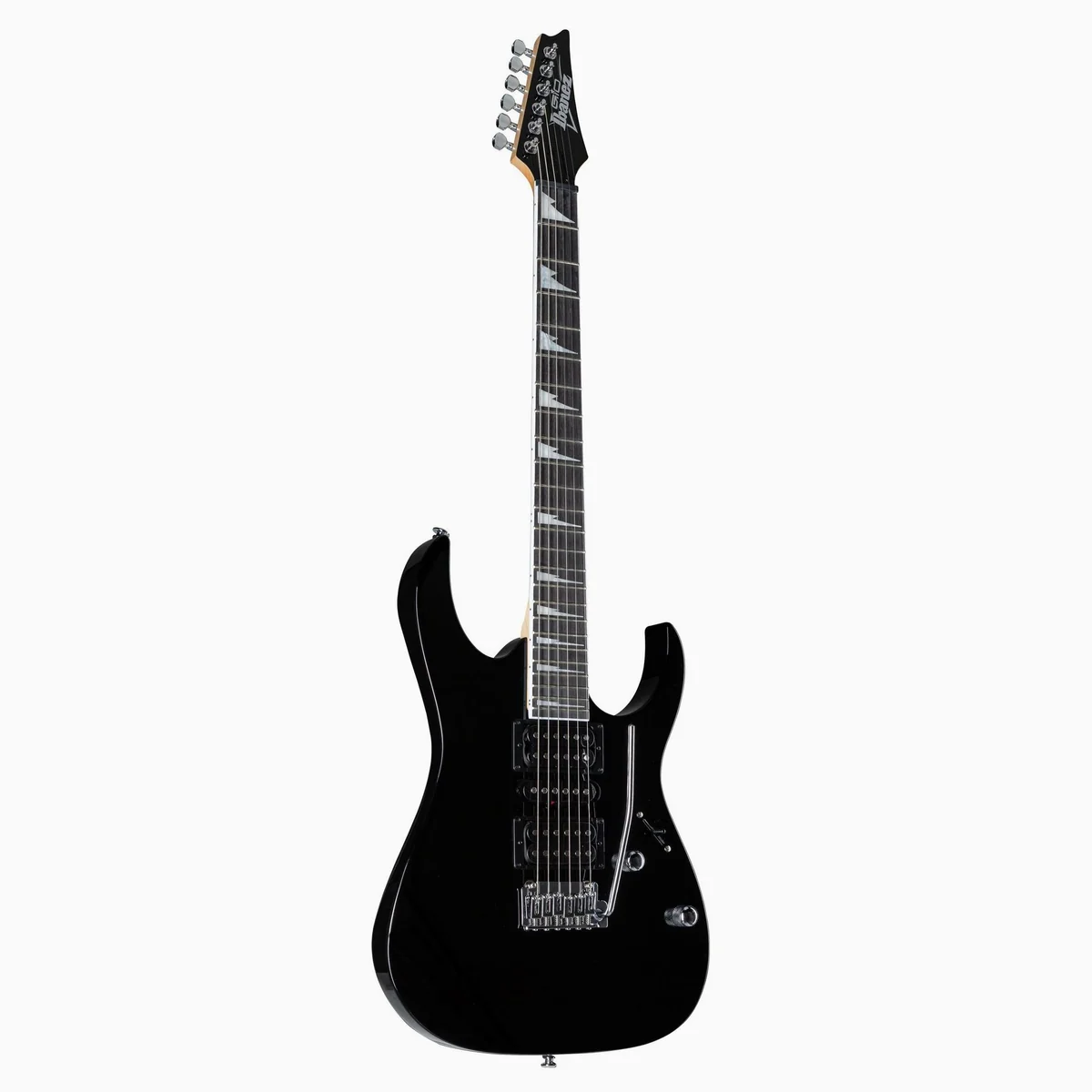 Ibanez GRG170DX-BKN E-Gitarre, HSH Tonabnehmer, 24 Bünde, 2-Punkt Tremolo 2