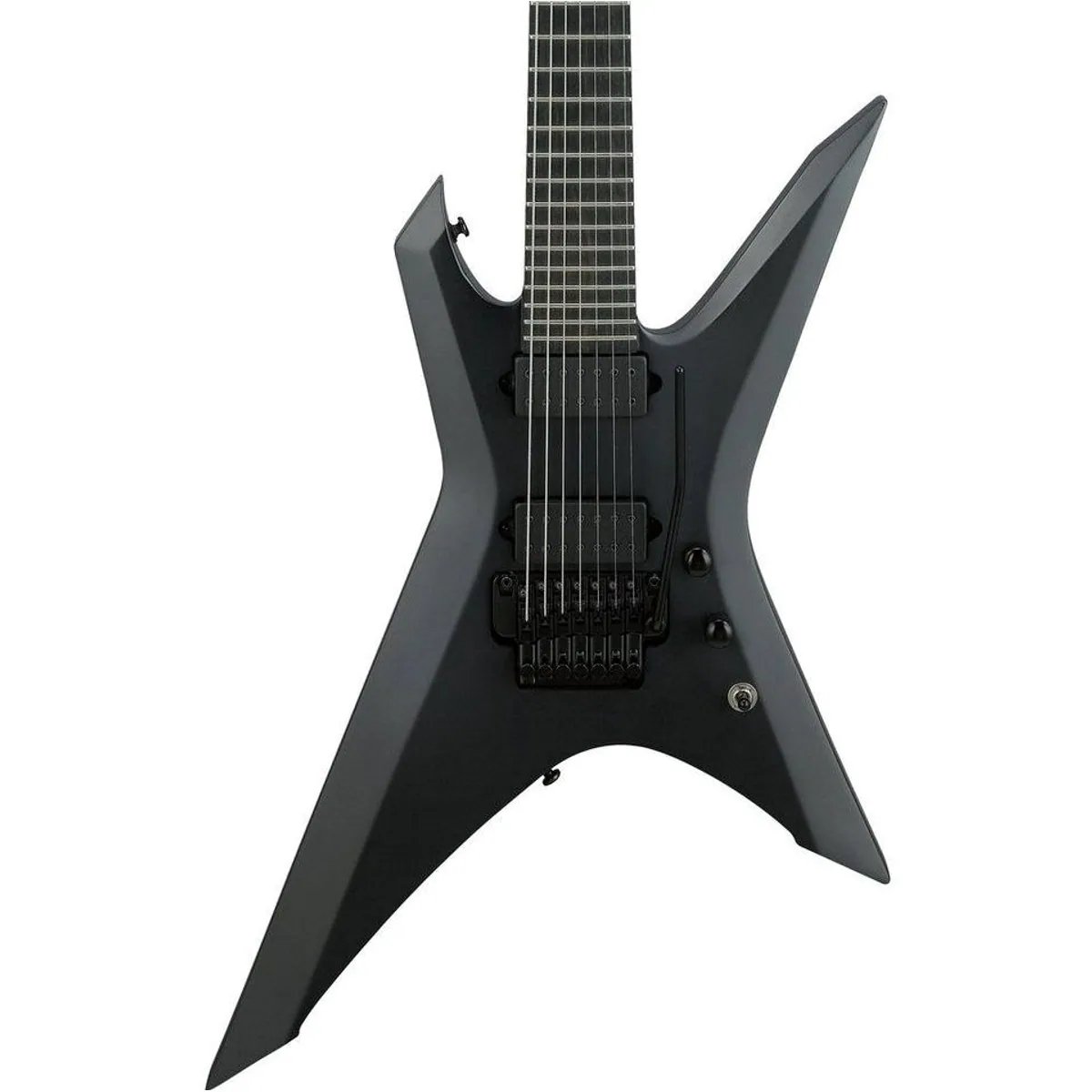 Ibanez Iron Label XPTB720-BKF, aggressive 7-String E-Gitarre, Neck-Through Konstruktion 4