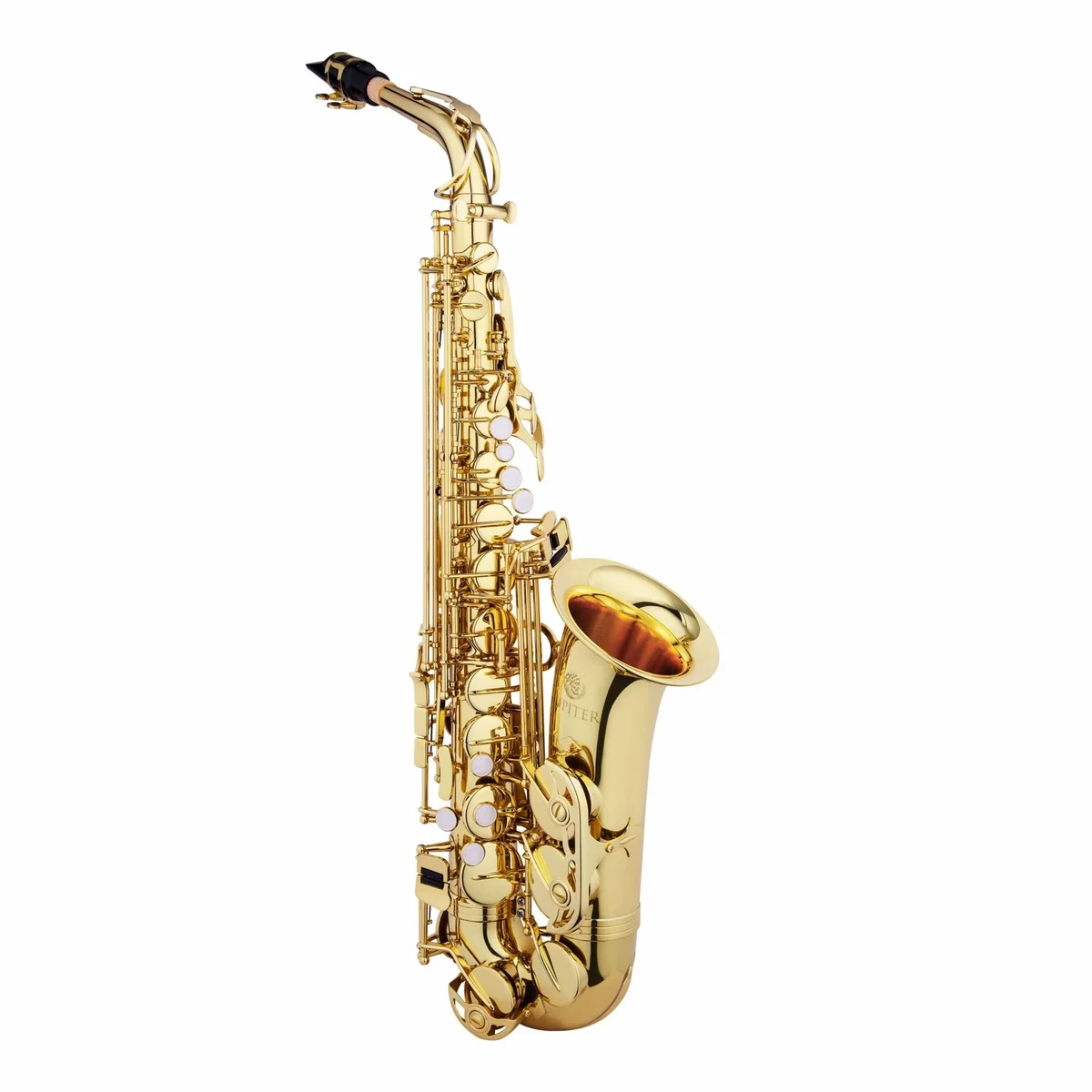 Jupiter JAS510Q Altsaxophon, präzise Ansprache, ergonomische Mechanik, warmen Klang