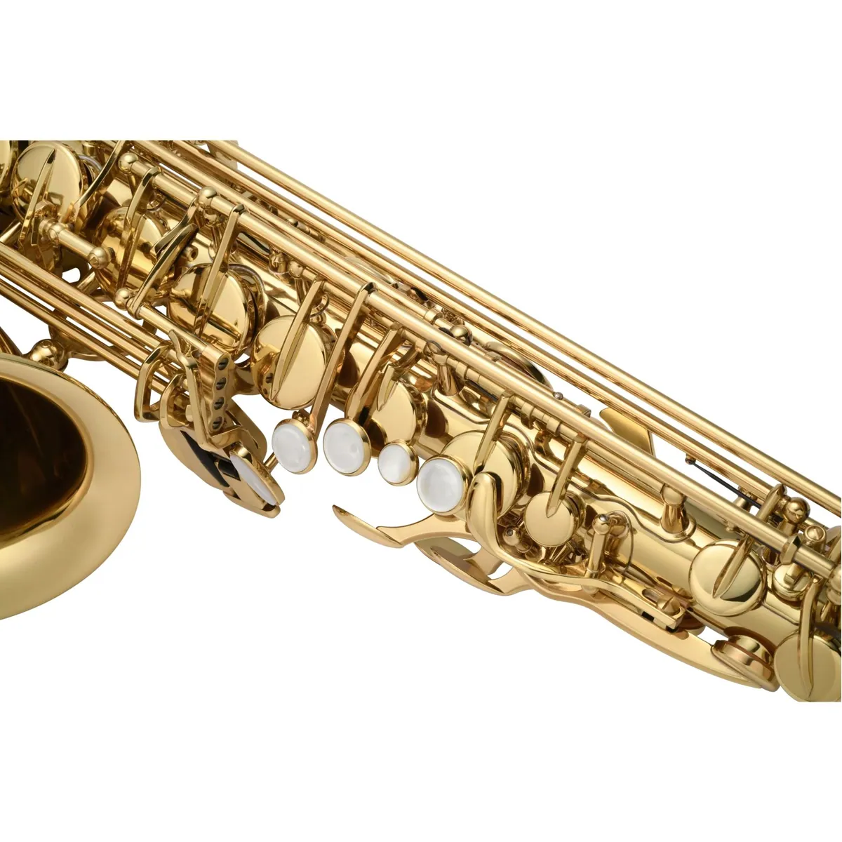 Jupiter JAS1150Q Altsaxophon, Eb-Stimmung, PISONI Polster, Sona-Pure S-Bogen 3