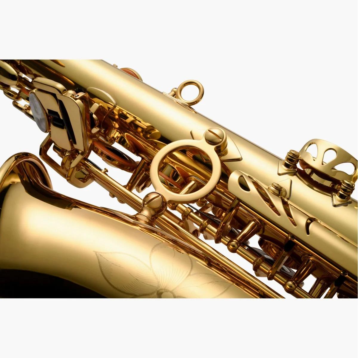 Jupiter JAS1150Q Altsaxophon, Eb-Stimmung, PISONI Polster, Sona-Pure S-Bogen 4