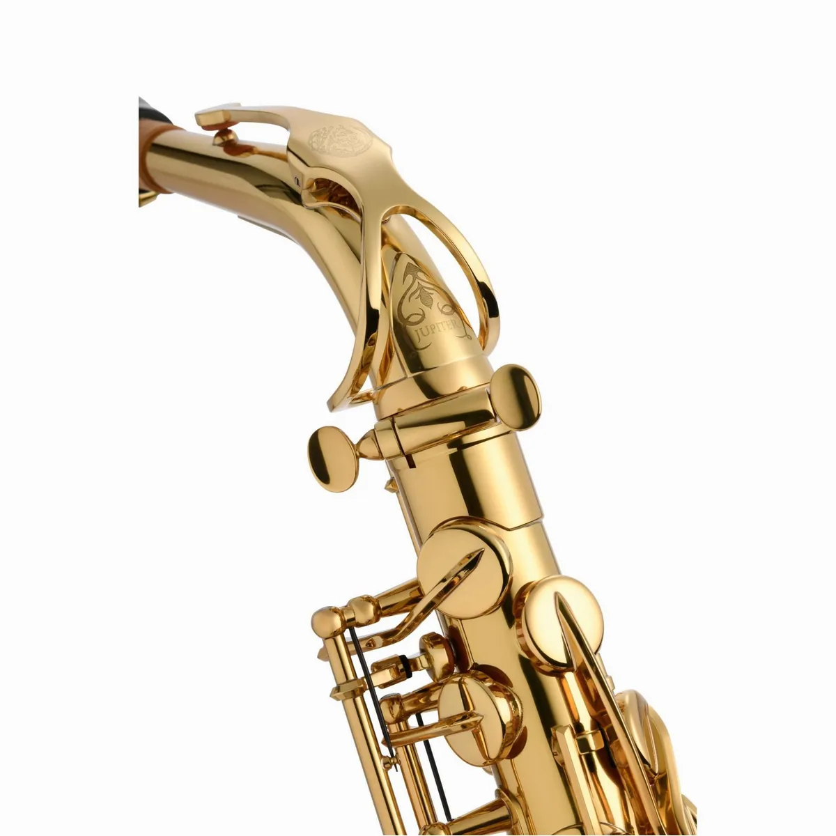 Jupiter JAS1150Q Altsaxophon, Eb-Stimmung, PISONI Polster, Sona-Pure S-Bogen 5