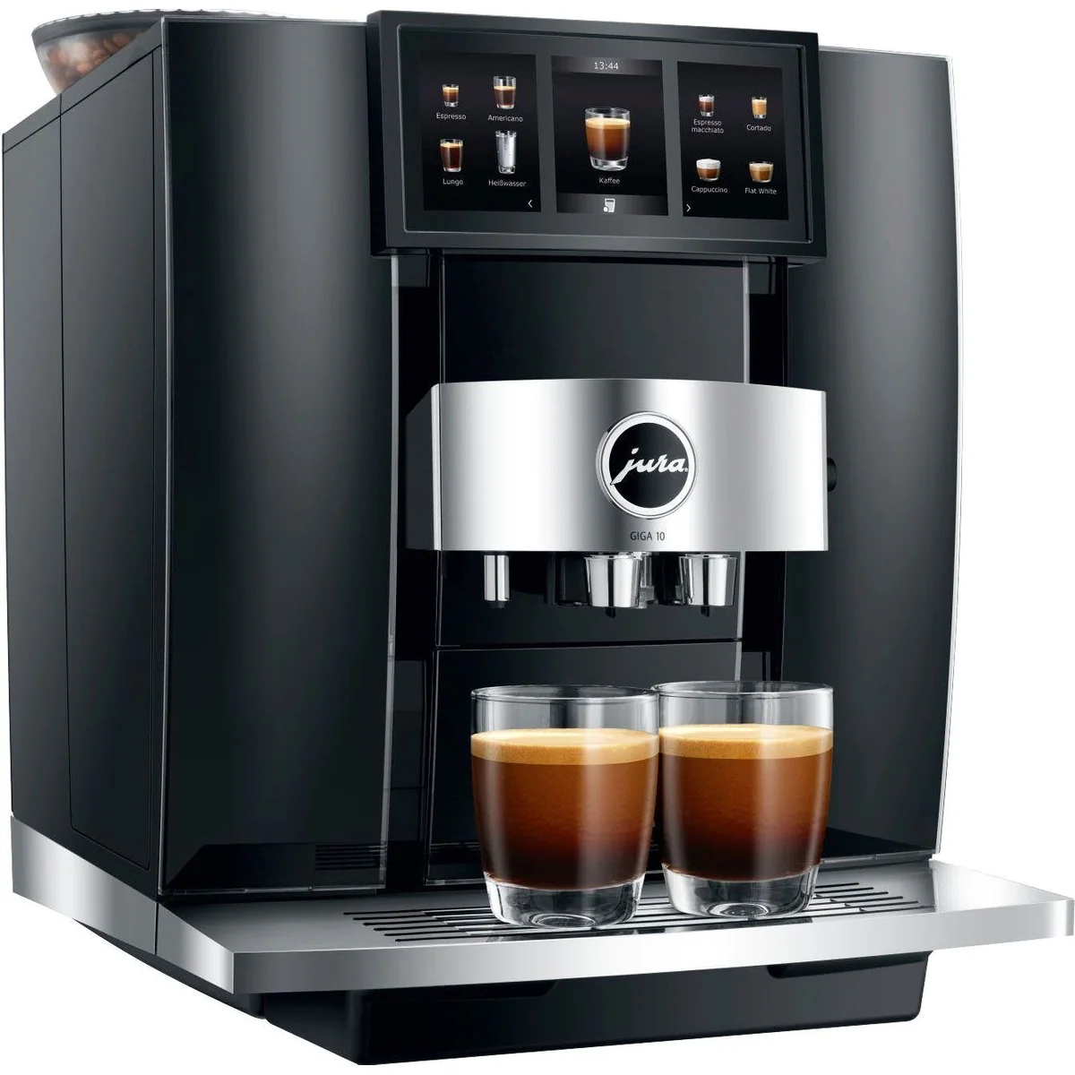 JURA GIGA 10 Kaffeevollautomat, 35 Spezialitäten, Cold Extraction Process, Panorama-Panel 2