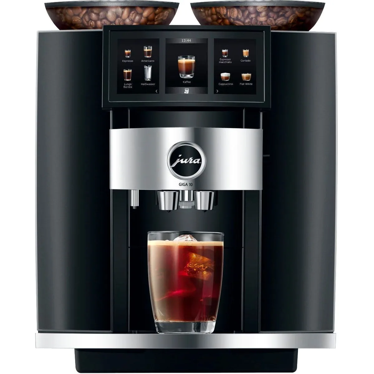 JURA GIGA 10 Kaffeevollautomat, 35 Spezialitäten, Cold Extraction Process, Panorama-Panel 3