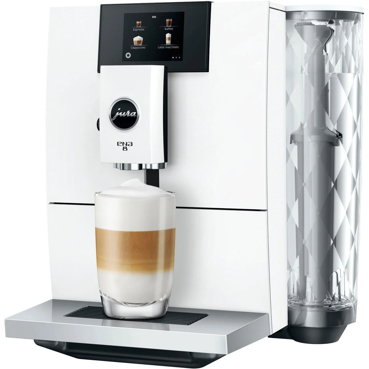 JURA ENA 8, kompakte Bauweise, Professional Aroma Grinder, Feinschaum Technologie