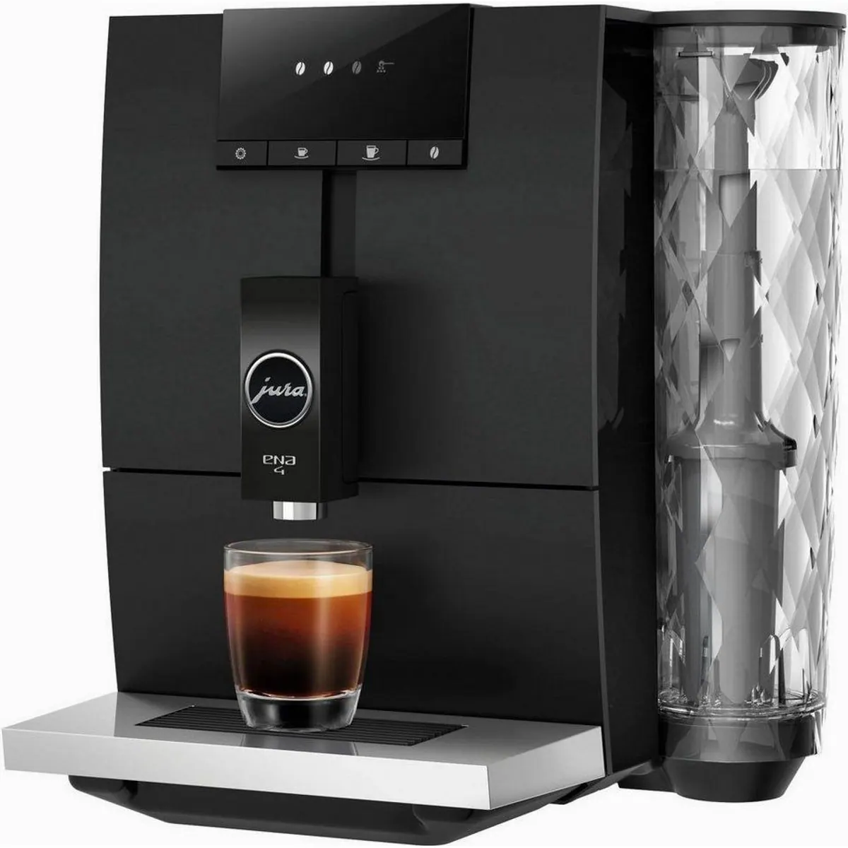 JURA ENA 4 Kaffeevollautomat, Puls-Extraktionsprozess, CLARIS Smart Filter