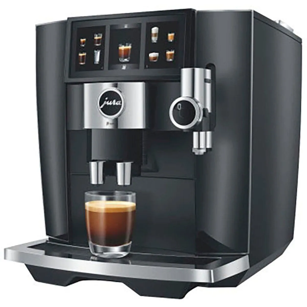 JURA J8 twin, zwei Präzisionsmahlwerke, Sweet Foam Funktion — für perfekten Kaffeegenuss