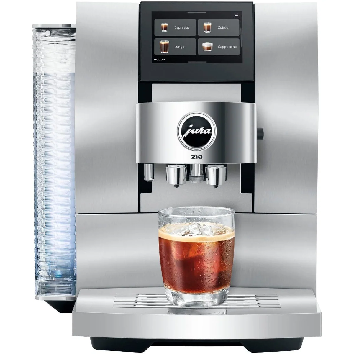 JURA Z10 Kaffeevollautomat, 51 Spezialitäten, Aluminium White, Touch-Control 2