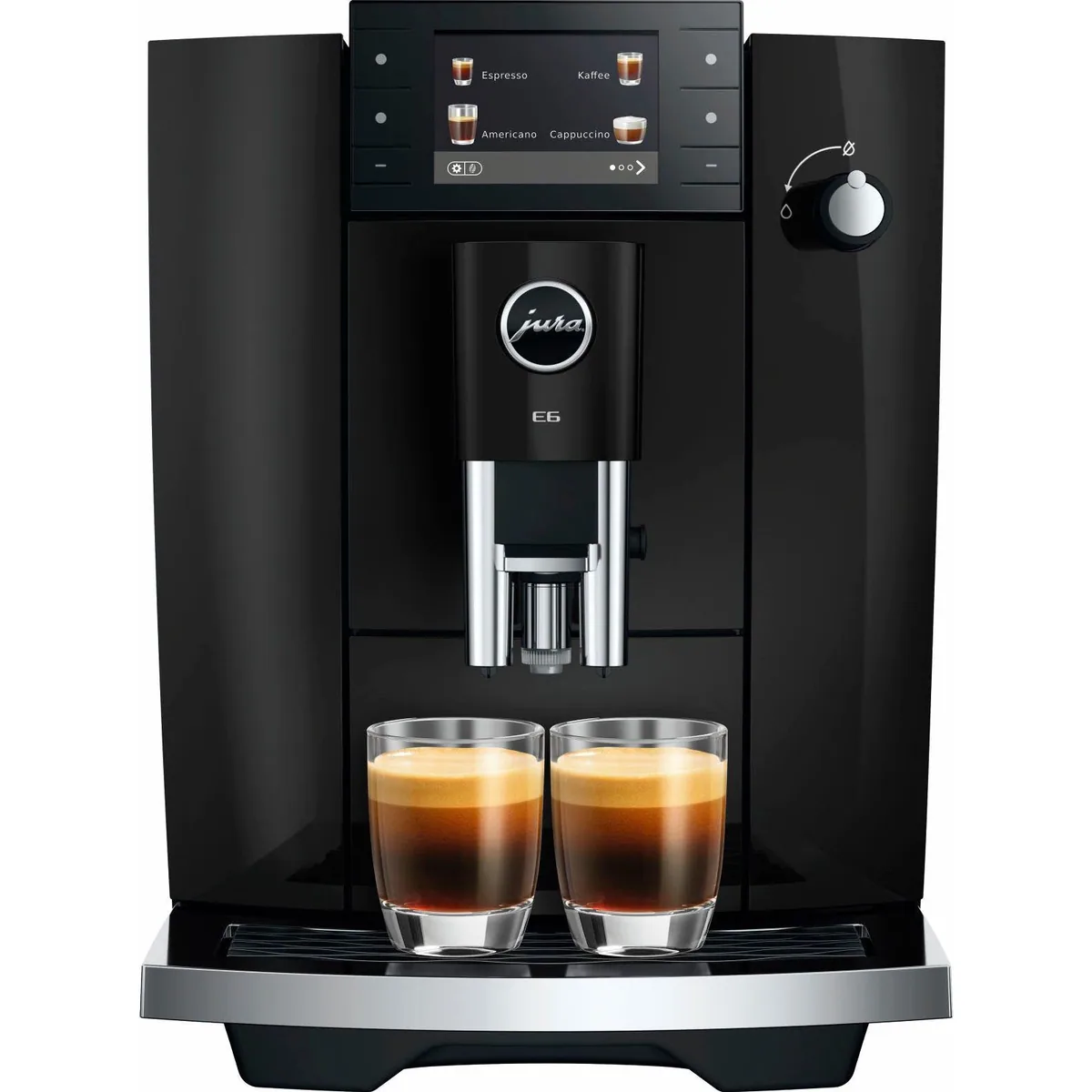 JURA E6 Kaffeevollautomat, Hot & Light Brew, 17 Spezialitäten, Energiesparmodus 2