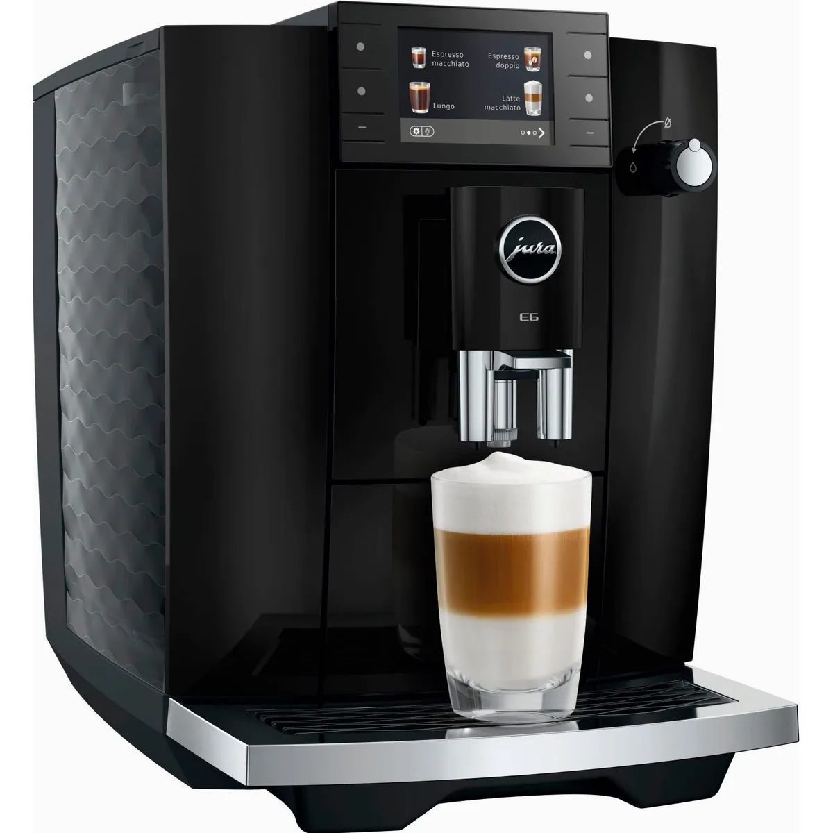 JURA E6 Kaffeevollautomat, Hot & Light Brew, 17 Spezialitäten, Energiesparmodus 3