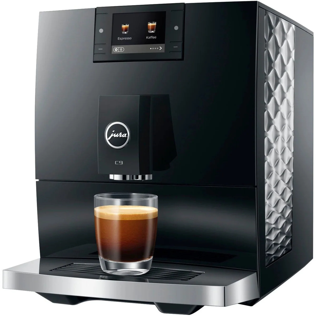JURA C9 EA Kaffeevollautomat, 17 Spezialitäten, WiFi, Hot & Light Brew