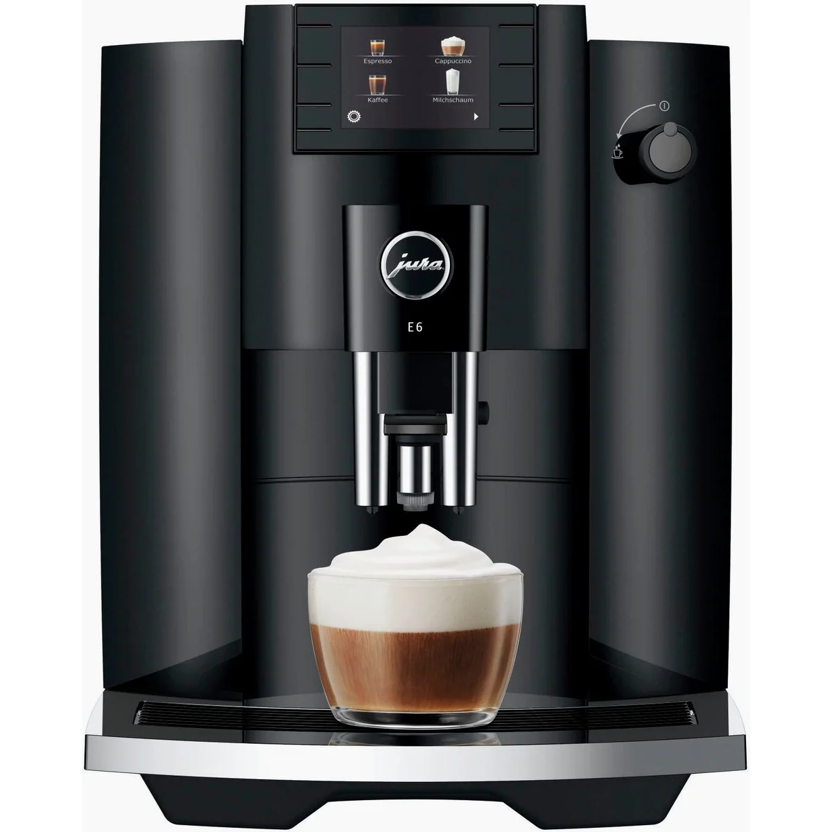JURA E6 Full Black, Perfekte Kaffeezubereitung, Aroma Grinder, Farbdisplay 2
