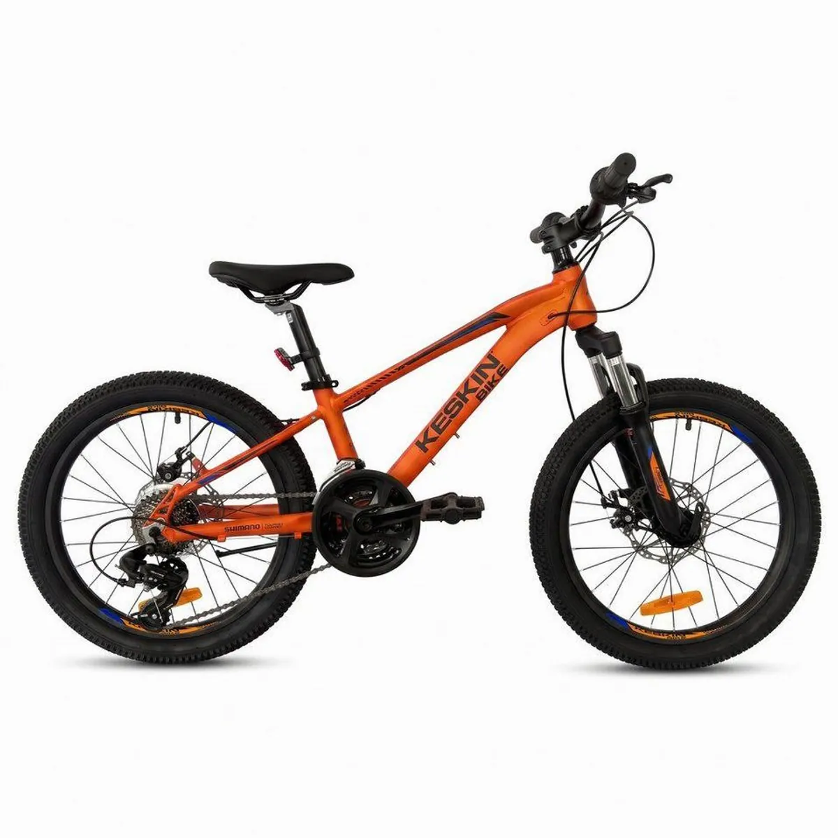 Keskin eBike MTB1 Kinderfahrrad, 20 Zoll – leichter Aluminium-Rahmen, 21-Gang-Schaltung, mechanische Scheibenbremsen 2