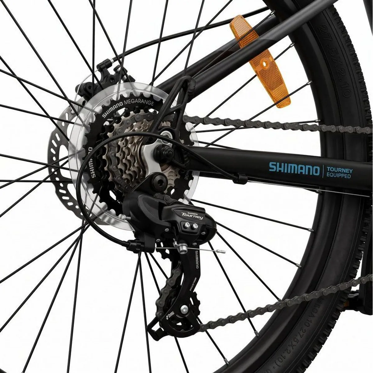 Keskin eBike MTB1, 29 Zoll, 21-Gang Kettenschaltung, Aluminiumrahmen, mechanische Scheibenbremsen 4