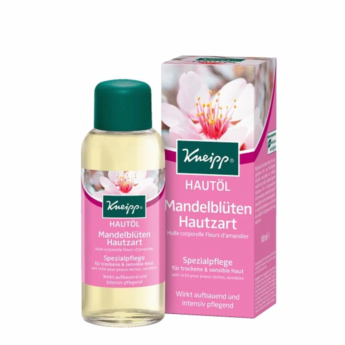 Kneipp Hautöl Mandelblüte, revitalisierend und schützend für trockene Haut