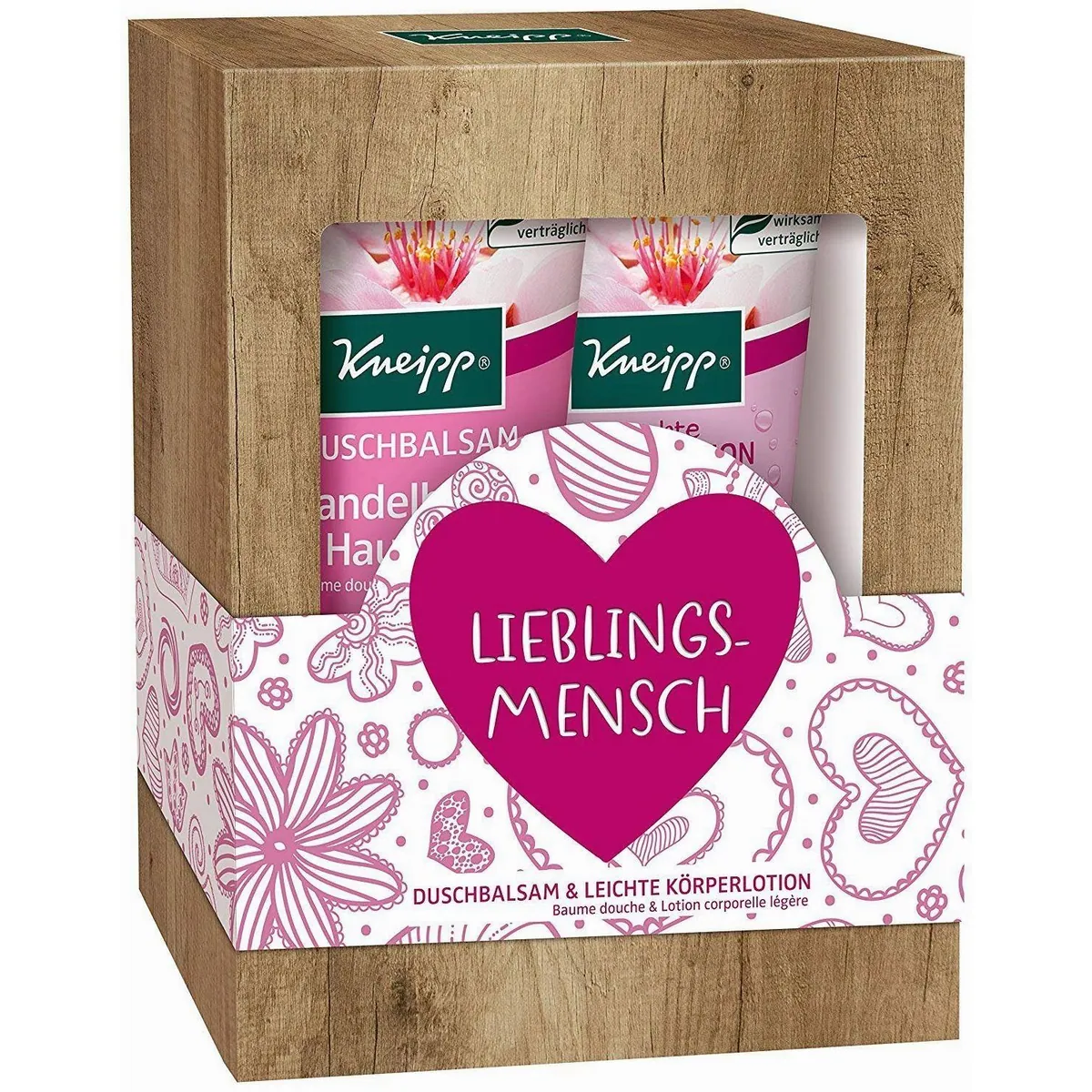 Kneipp Dusch- und Körperpflegeset Mandelblüten, feuchtigkeitsspendend & sanft reinigend