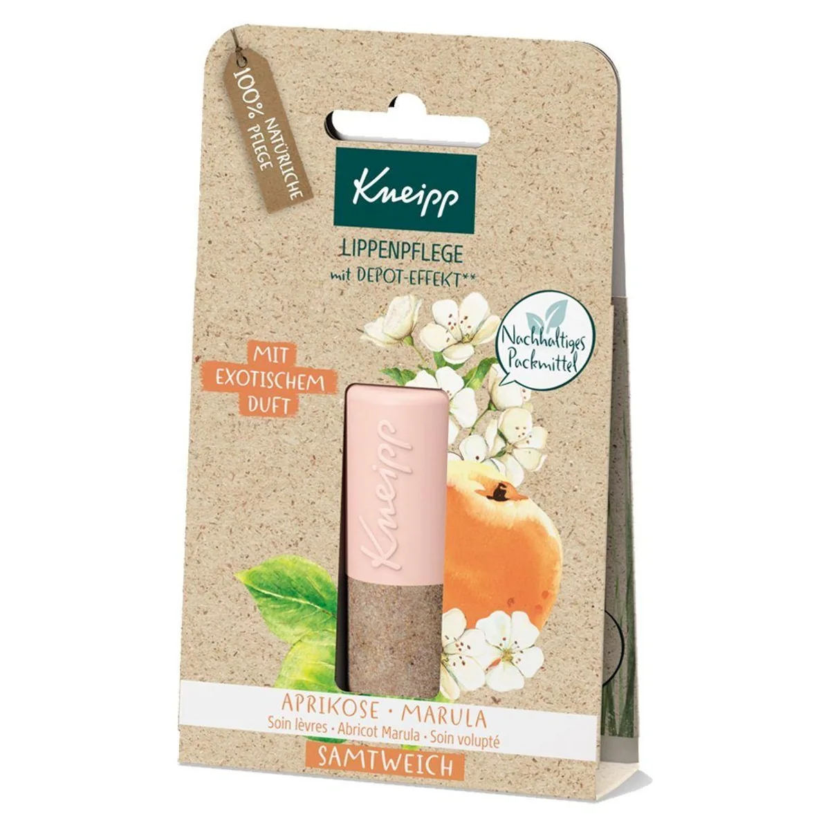 Kneipp Lippenbalsam, sanfte Pflege für zarte Lippen