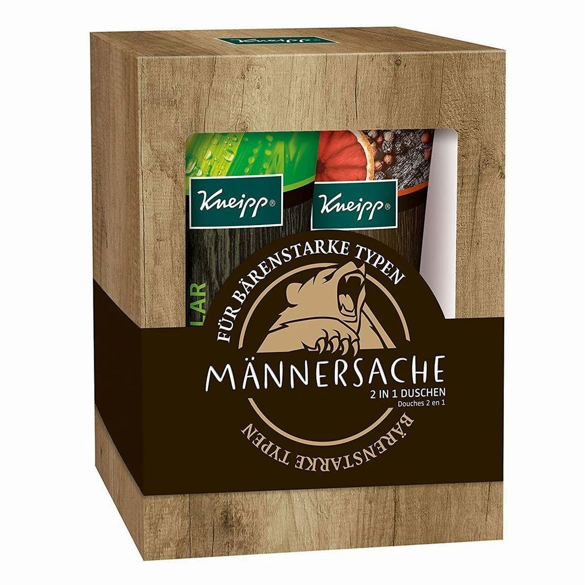 Kneipp Männersache Aroma-Pflegedusche Set, Frische, Natürlichkeit, Maskulinität