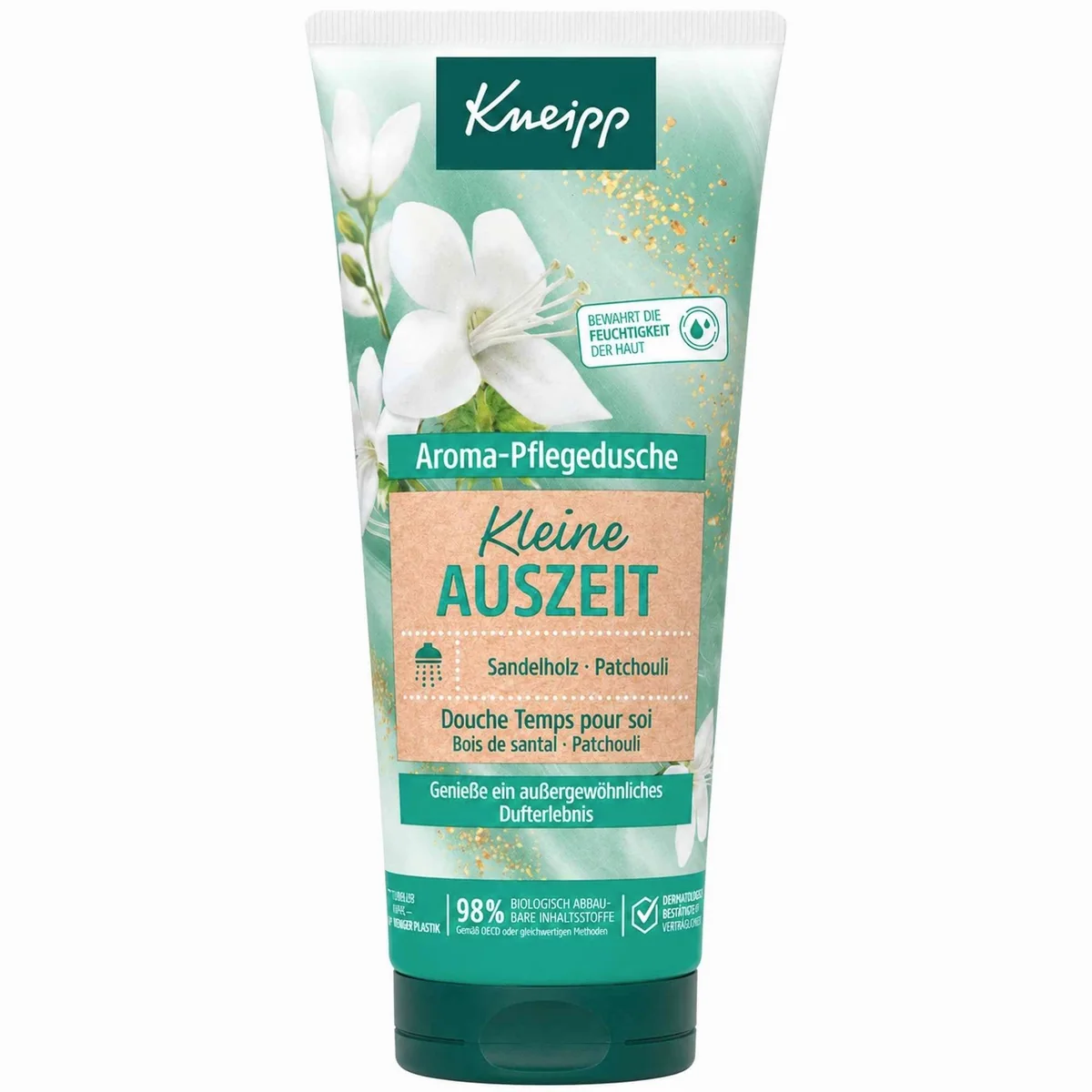 Kneipp Aroma-Pflegedusche Kleine Auszeit, entspannende Aroma-Öle, hautpflegende Formulierung