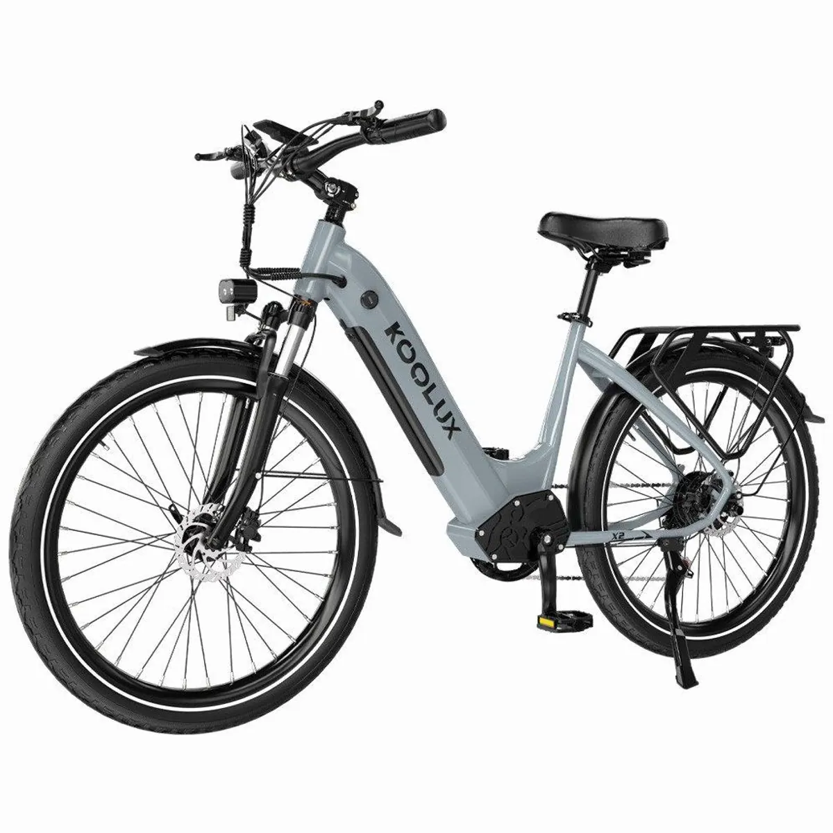 KOOLUX E-Bike 27,5 Zoll, 7-Gang Shimano, 720 Wh Lithium-Ionen-Akku