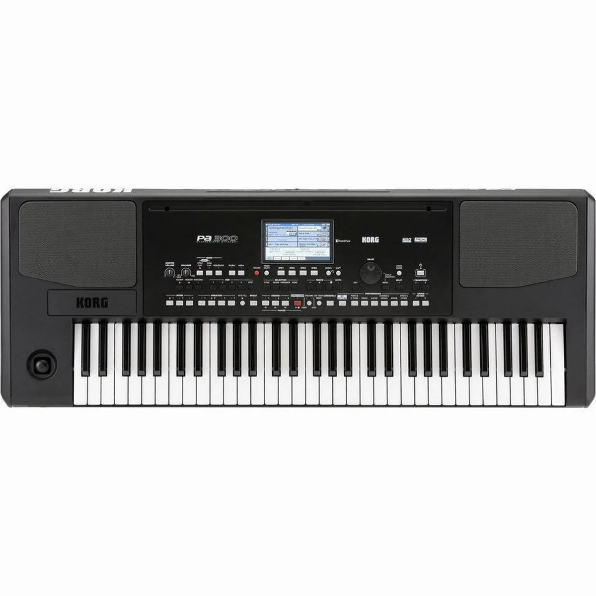 Korg PA-300 Home-Keyboard, vielseitige Klangpalette, intuitives TouchView-Display — max 150 Zeichen
