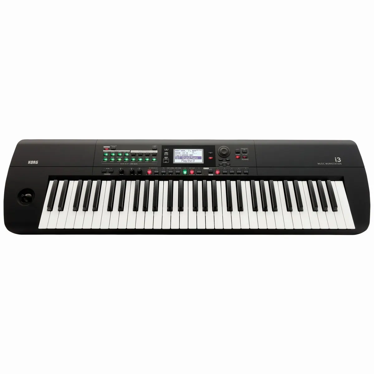 Korg i3 Black, vielseitige Music-Workstation mit 790 Klangfarben — 61 anschlagsdynamische Tasten 2